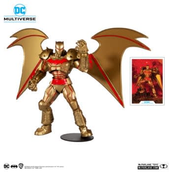 Batman and His Hellbat Suit Goes Gold With McFarlane Toys
