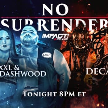 Impact No Surrender Match Graphic for XXXL and Tenille Dashwood vs. Decay