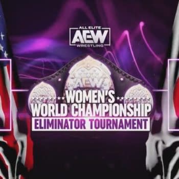 Empty brackets for the AEW Women's World Championship Eliminator Tournament