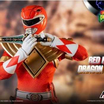 Power Rangers Dragon Shield Red Ranger Arrives From Threezero