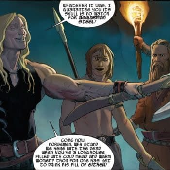 The New Valkyrie Owned Thor's Axe Jangenborg Before Thor