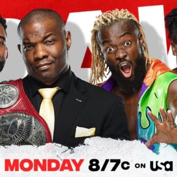 The New Day will challenge Hurt Business for the Raw Tag Team Championships on WWE Raw next week.