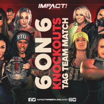 On Impact Wrestling this week, Deonna Purrazo, Fire N Flava, Fire ‘N Flava, Kimber Lee, Susan, and Tenille Dashwood will team up to take on Jordynne Grace, Jazz, ODB, Havok, Nevaeh and Alisha Edwards.