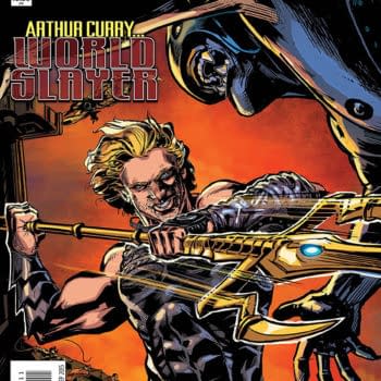 The cover to an issue of Aquaman written by Cullen Bunn.