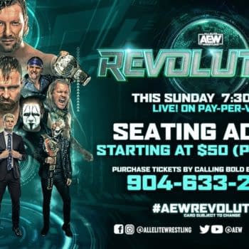 More seating has been added for AEW Revolution, happening this Sunday at Daily's Place in Jacksonville.