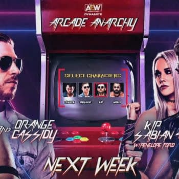 Chuck Taylor and Orange Cassidy take on Kip Sabian and Miro in Arcade Anarchy on AEW Dynamite next week.