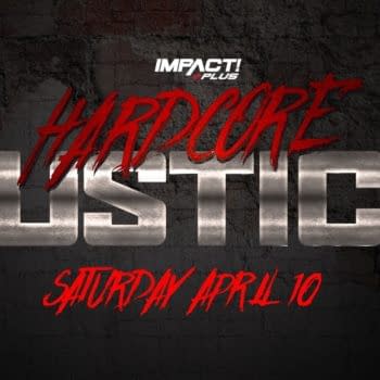 The Official Logo for Impact Wrestling's Hardcore Justice Impact Plus special.