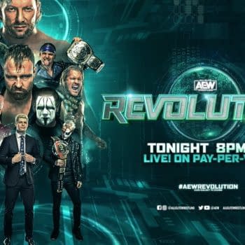 Official graphic for AEW Revoluion