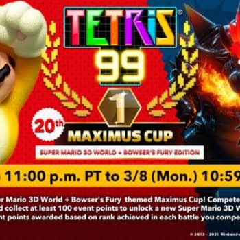 Super Mario 3D World Becomes The Next Tetris 99 Maximus Cup