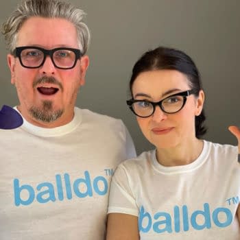The founders of Balldo, a Wolverine cosplay device that allows the wearer to simulate the experience of having two dicks: one for f**king, and one for making love.