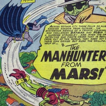 Batman #78 Martian Manhunter Title Splash, DC Comics, 1953.