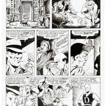 First Story Page Of Daredevil #1 Original Artwork, At Auction