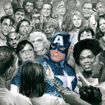 The cover to Captain America #30 by Alex Ross