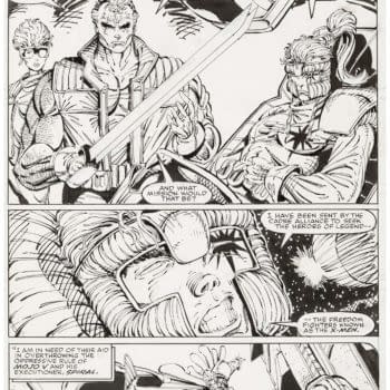 Rob Liefeld Pages New Mutants #100
