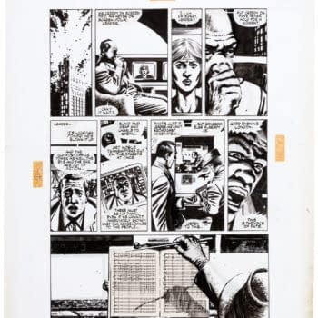 Alan Moore & David Lloyd's V For Vendetta Original Artwork At Auction