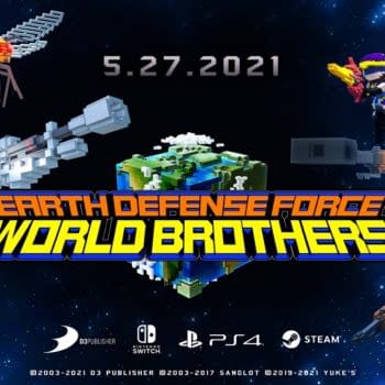 Announces Earth Defense Force: World Brothers