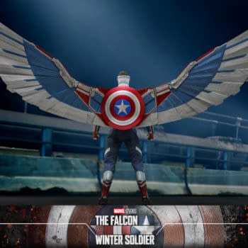 Sam Wilson Captain America Soars High With 1/6 Scale Hot Toys Figure