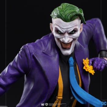 The Joker Receives New Deluxe DC Comics Statue From Iron Studios