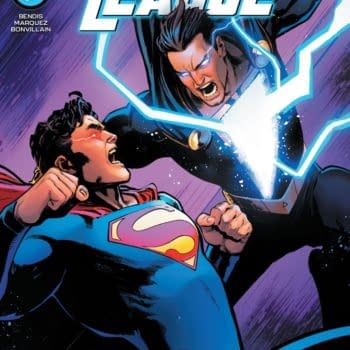 The David Marquez main cover to Justice League #60, by "The Great One" Brian Bendis and David Marquez, with a backup story by Ram V and Xermanico, in stores Tuesday, April 20th from DC Comics