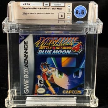 Mega Man Battle Network 4 Blue Moon On Auction At Comics Connect