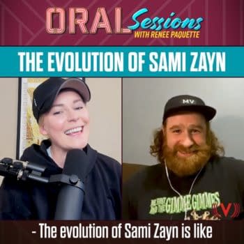 Sami Zayn appears on Oral Sessiobs with Renée Paquette