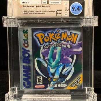 Pokémon Crystal WATA A++ Graded 9.4 For Auction At Comics Connect