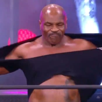 Mike Tyson dons the proper attire for AEW Dynamite