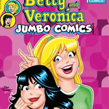 The cover to Betty and Veronica Jumbo Comics Digest #4, by Bill Golliher, Dan Parent, Bob Smith, Glenn Whitmore, Jack Morelli, and more, in stores on Wednesday, April 21st from Archie Comics