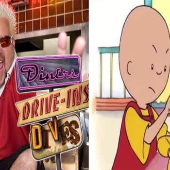 Guy Fieri Diners, Dive-ins, & Drive Over To Fight Caillou: Opinion