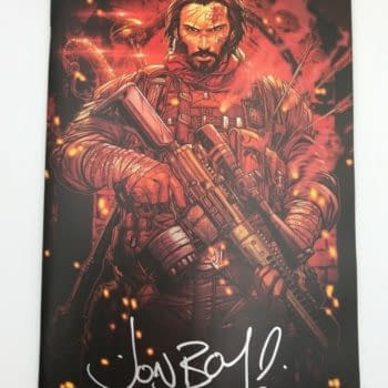 BRZRKR 1:1000 Signed By Jonboy Meyers Rarer Than Those By Keanu Reeves