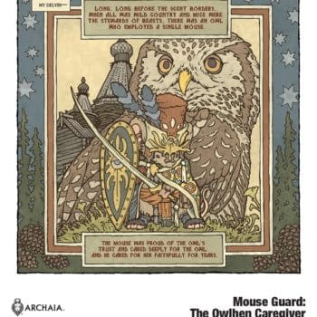 Dave Petersen Returns To Mouse Guard in July