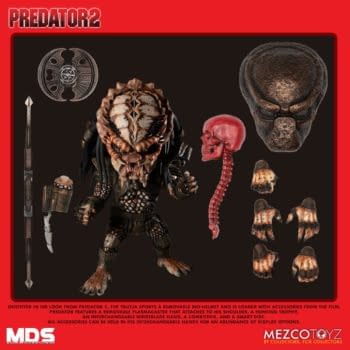 Mezco Toyz Reveals Predator 2: Deluxe City Hunter MDS Figure