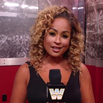 The highlight of WWE Smackdown this week was Kayla Braxton's throwback look.