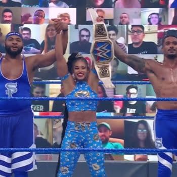 Like Bianca Belair and the Street Profits, WWE Smackdown was victorious in its ratings battle this week.