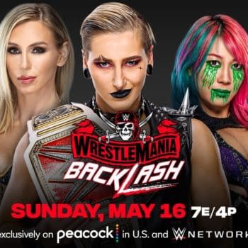 Charlotte Flair will face Asuka and Rhea Ripley at WrestleMania Backlash in a Raw Women's Championship Match