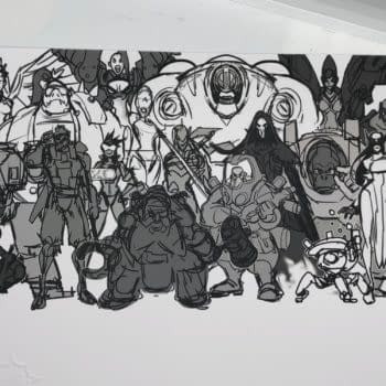 We Take A Look At The Overwatch Concept Art Sketch From Blizzard