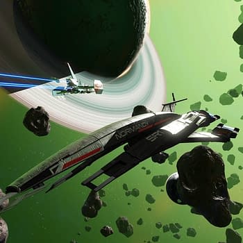 Mass Effects Normandy Ship Appears In No Mans Sky