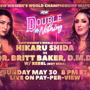 At AEW Double or Nothing, Britt Baker will challenge Hikaru Shida for the AEW Women's Championship