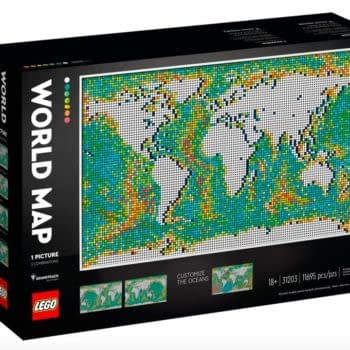 Build The World With LEGO’s Newest Art World Map Kit