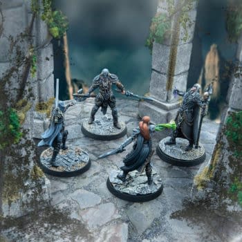 Modiphus Releases Elder Scrolls Online Cinematic Heroes Miniatures