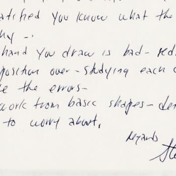 Steve Ditko's letter to Ken Landgraf, 1973.