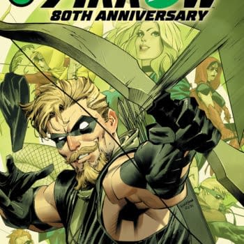 Cover image for GREEN ARROW 80TH ANNIVERSARY 100-PAGE SUPER SPECTACULAR #1 CVR A DAN MORA