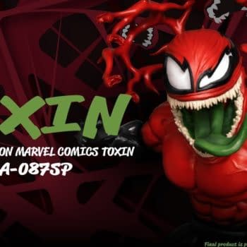 Marvel Comics Toxin Returns As Beast Kingdom’s Newest Figure