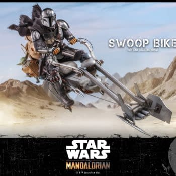 Hot Toys Debuts Star Wars: The Mandalorian Swoop Bike Vehicle
