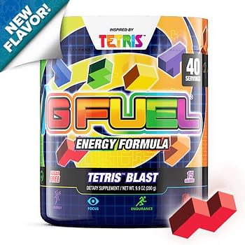 G Fuel Creates The Tetris Blast Flavor For World Tetris Day