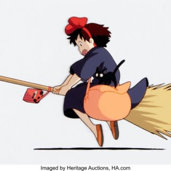 Kiki's Delivery Service Production Cel Up For Auction At Heritage