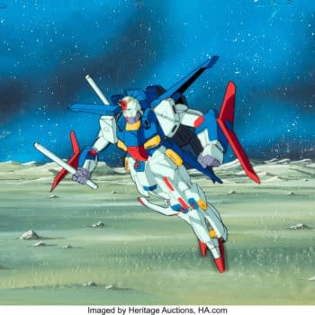 Mobile Suit Gundam ZZ Production Cel Up For Auction at Heritage