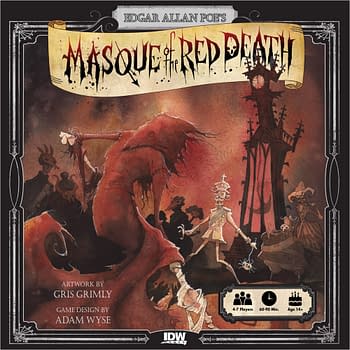 Cover image for EDGAR ALLAN POE MASQUE OF RED DEATH GAME (O/A)
