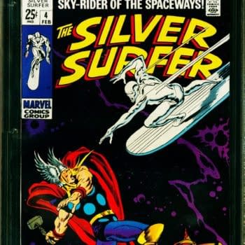 Silver Surfer #4 CGC Copy On Auction At ComicConnect