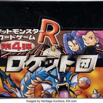 Pokémon Japanese Team Rocket Booster Box On Auction At Heritage